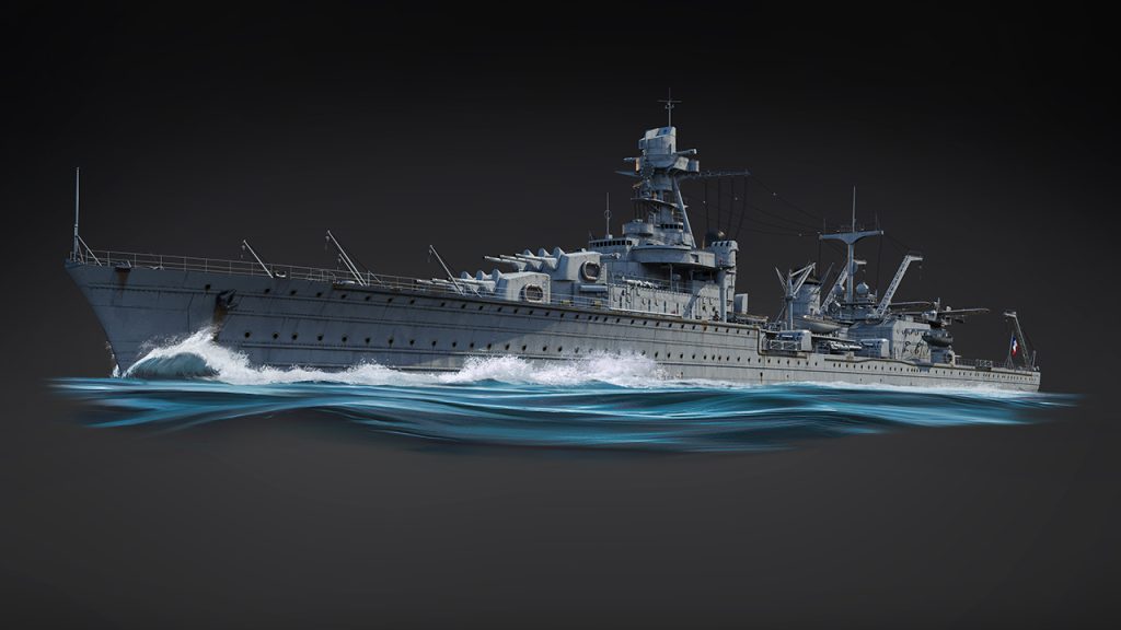 TV GAME/PC GAME/《 War Thunder》 La Galissonnière: Harmony of Qualities