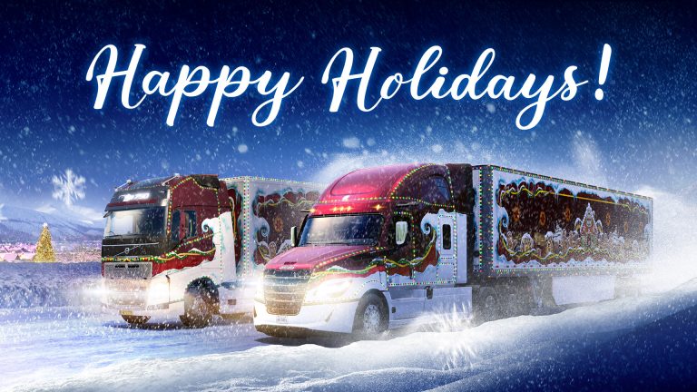 PC Game／《Euro Truck Simulator 2》Happy Holidays 2024!