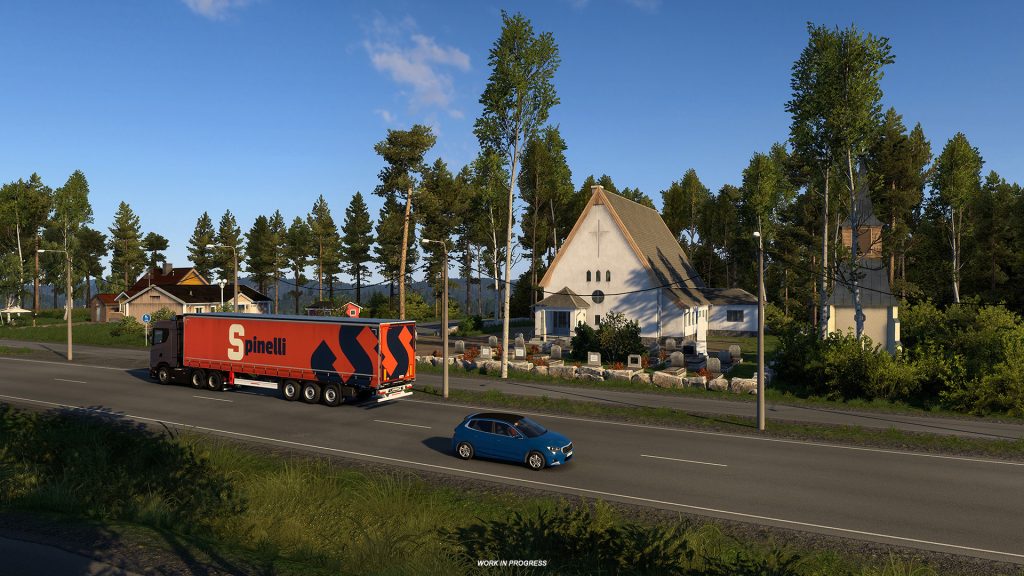 PC Game/《Euro Truck Simulator 2》Nordic Horizons: Churches of the North