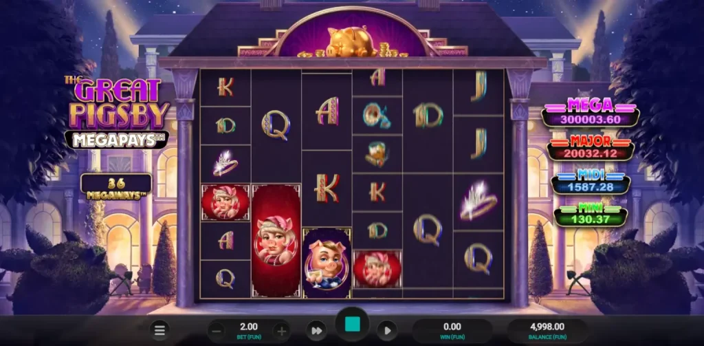 The Great Pigsby Megapays