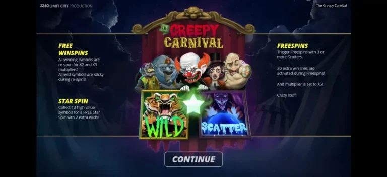 더 크리피 카니발 loading screen