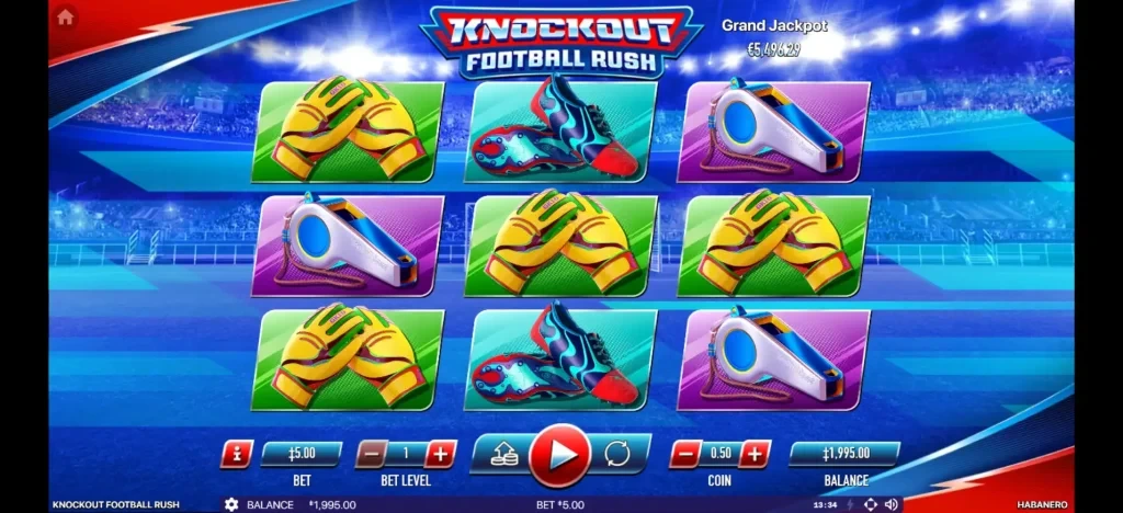 넉아웃 풋볼 러쉬