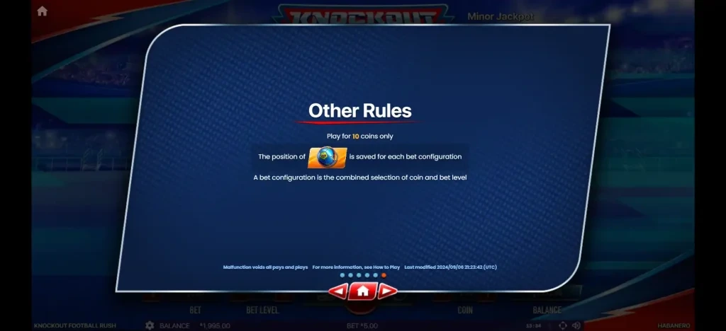 넉아웃 풋볼 러쉬