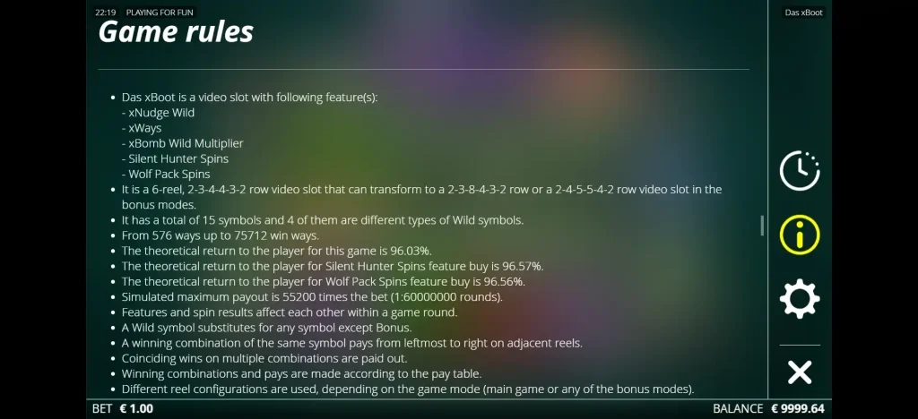 다스x붓 game rules