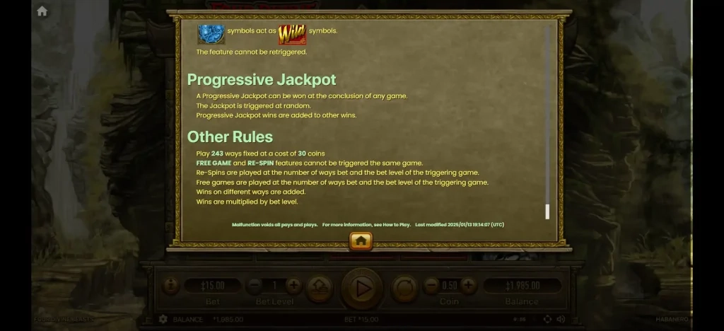 4 디바인 비스트 presenting its rules