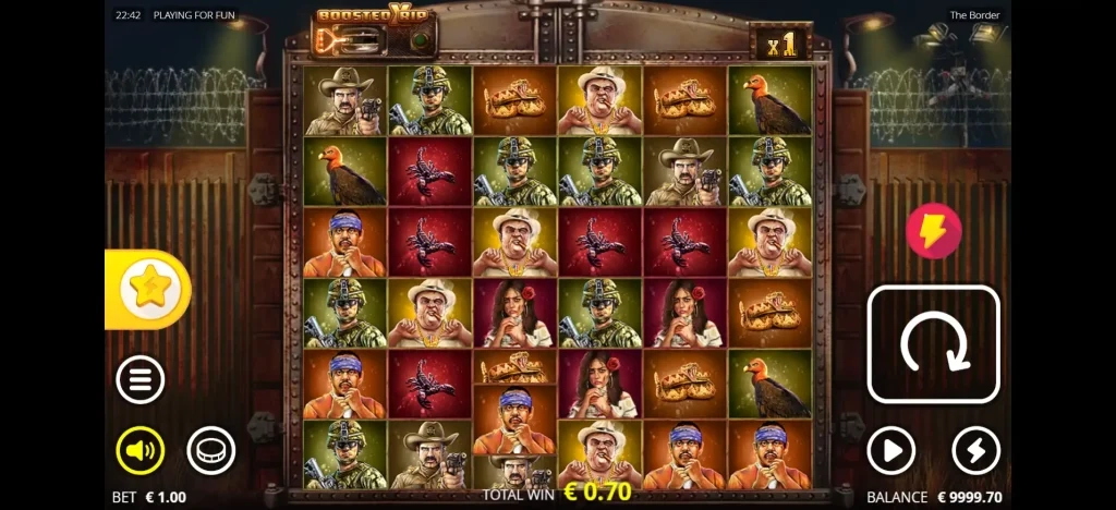 더 보더 gameplay with slots