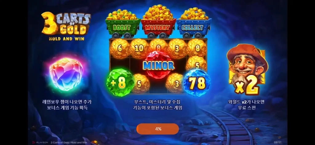 3 카츠 오브 올드 홀드 앤 윈