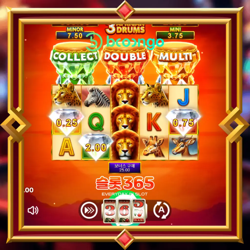 3아프리칸 드럼