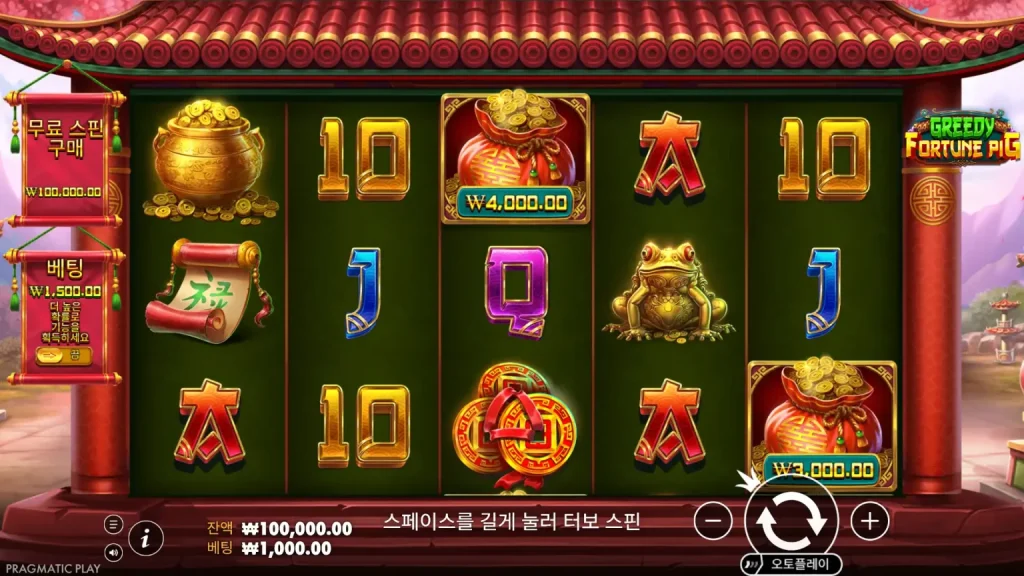 Greedy Fortune Pig